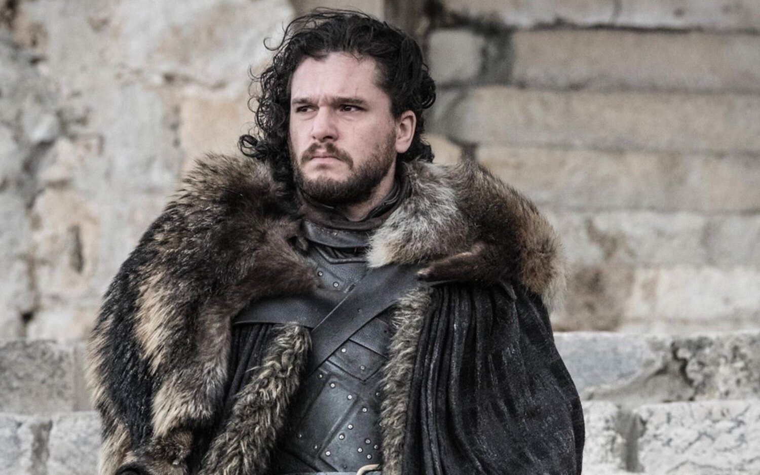 Kit Karington como Jon Snow en 'Juego de Tronos'