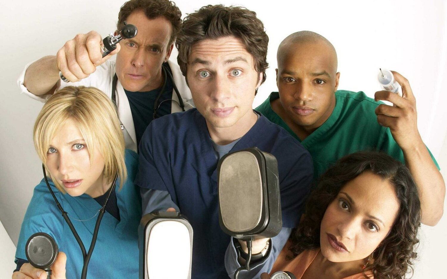 Protagonistas de 'Scrubs'