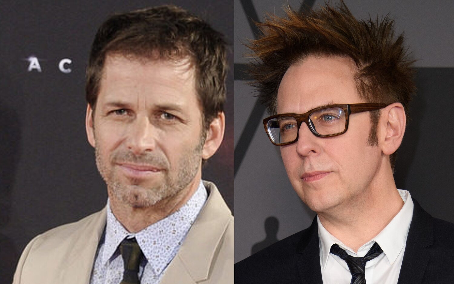 Zack Snyder y James Gunn