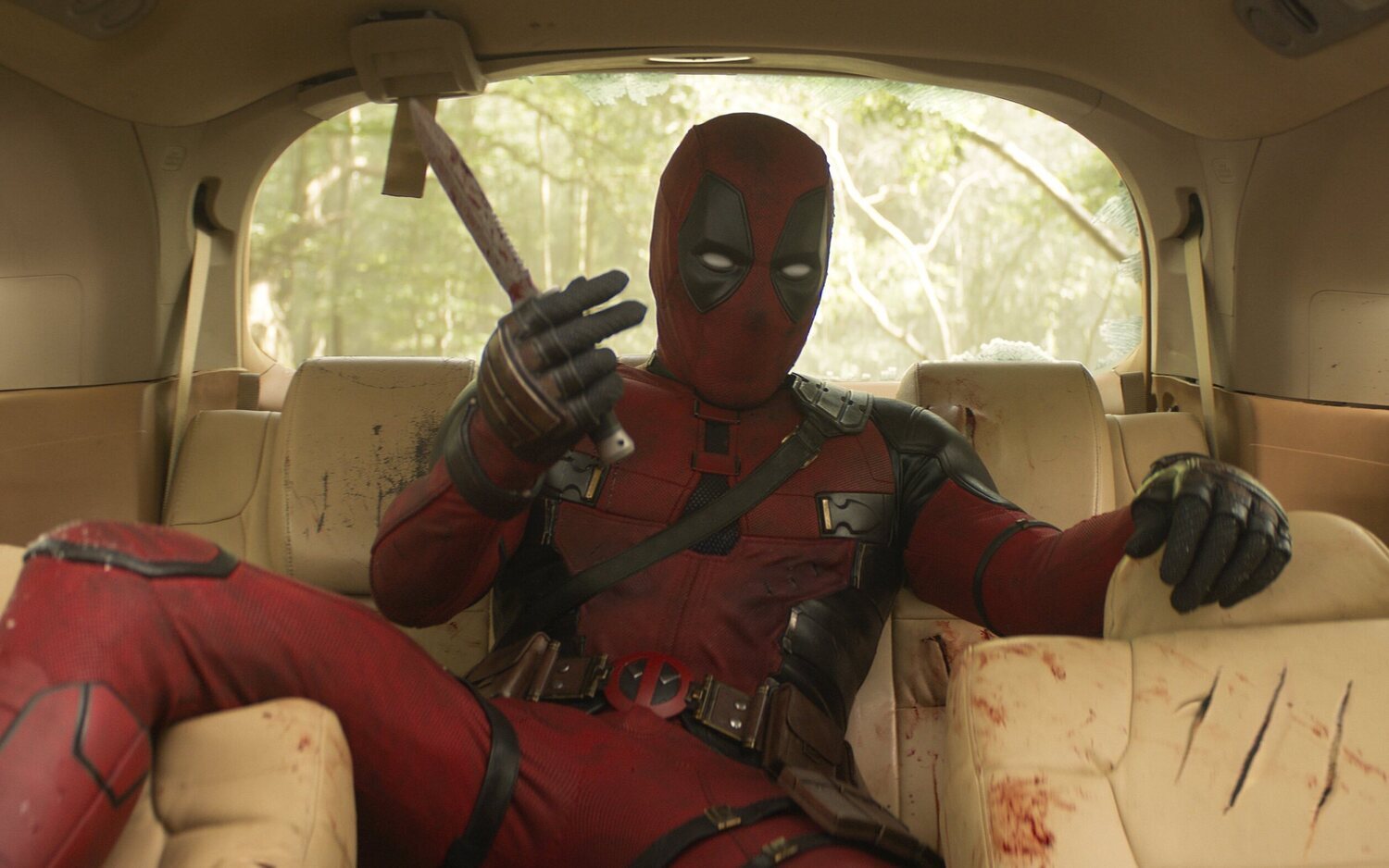 Ryan Reynolds como Deadpool en 'Deadpool y Lobezno'