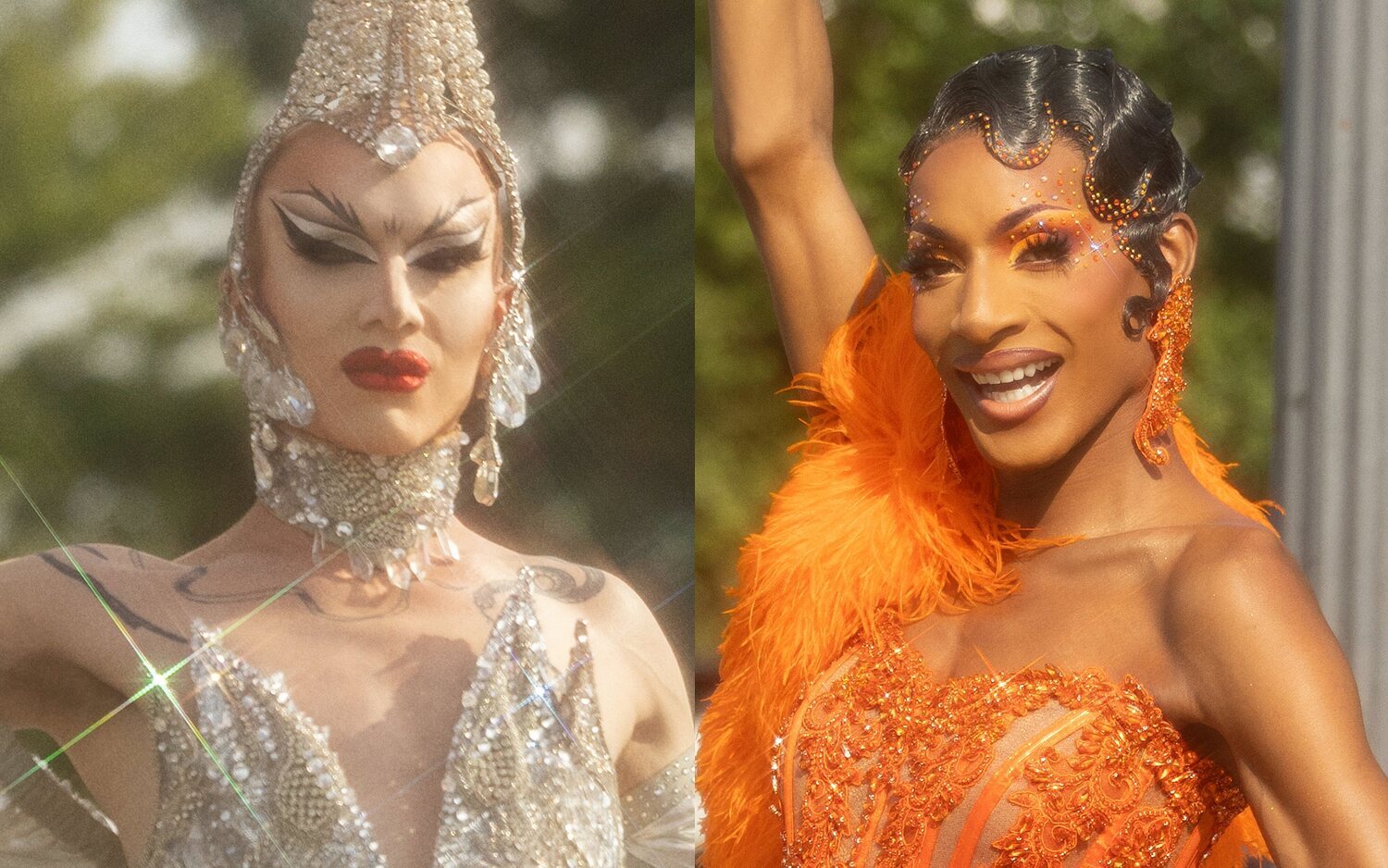 Sasha Velour y Jaida Essence Hall en la temporada 4 de 'We're Here'