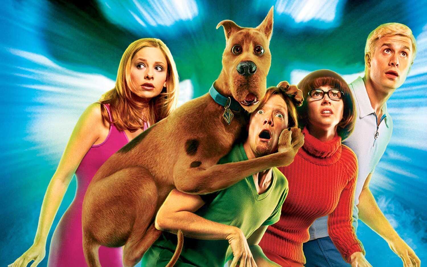 La Scooby Gang de la versión en carne y hueso para el cine