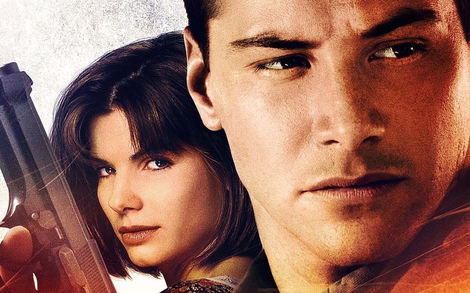 Sandra Bullock y Keanu Reeves en 'Speed'