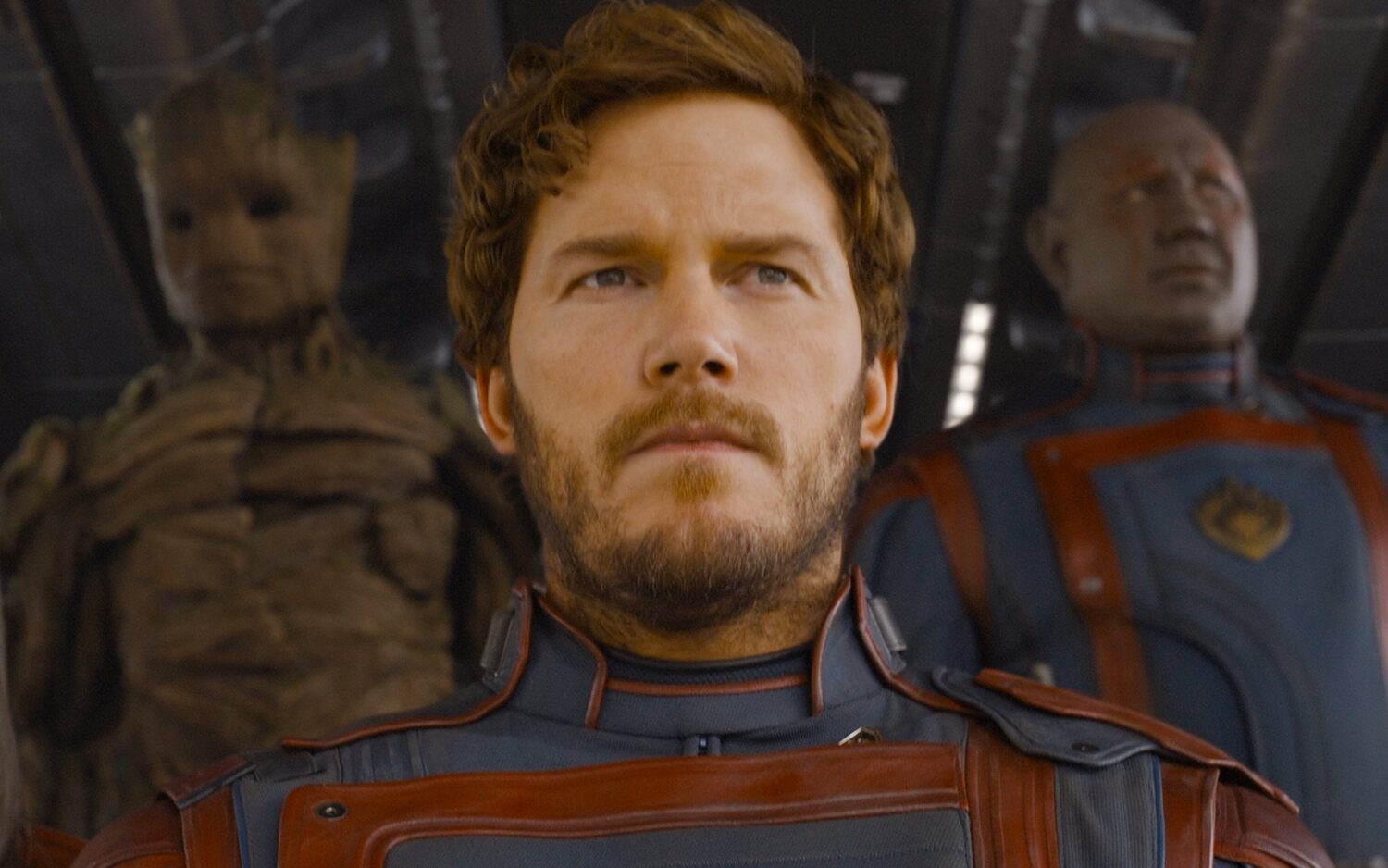 Chris Pratt como Star-Lord en 'Guardianes de la Galaxia vol.3'