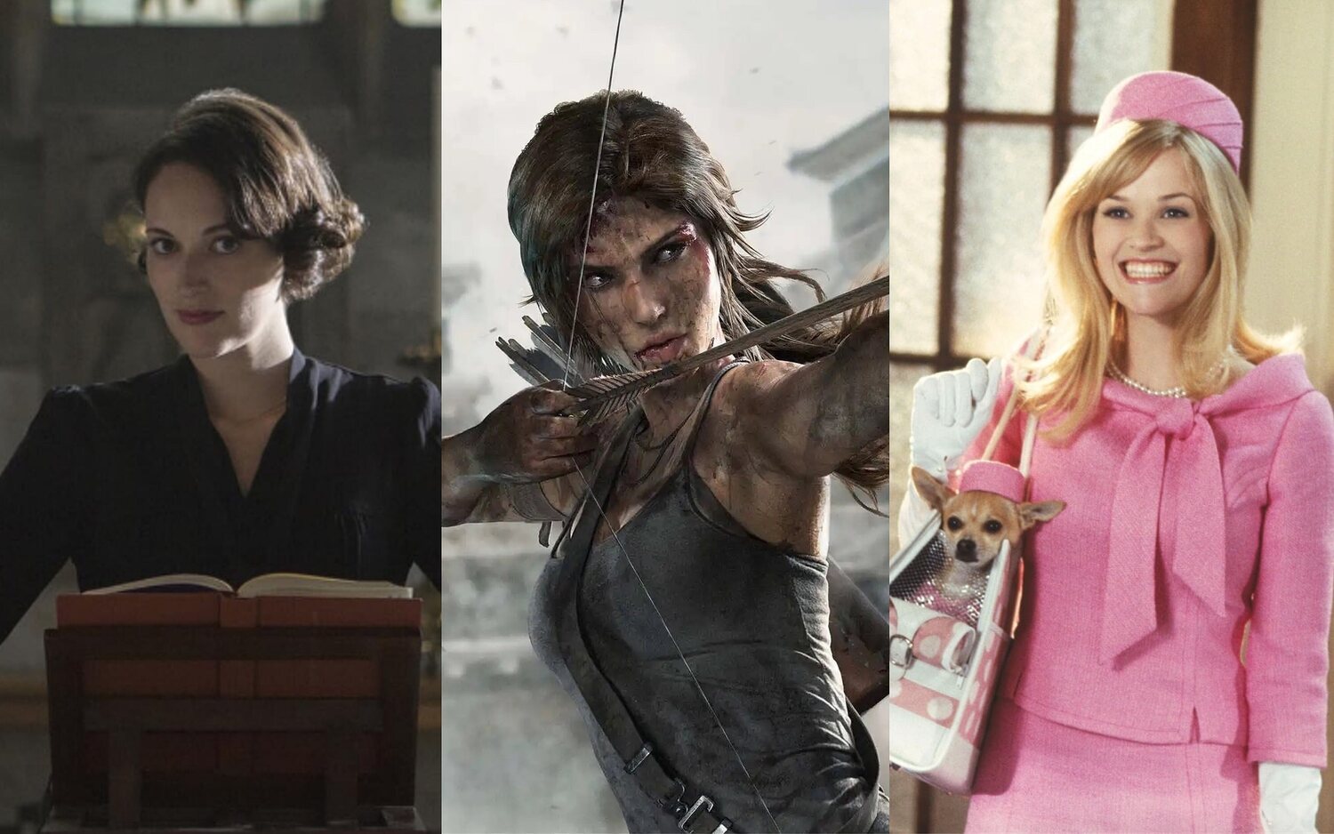 Phoebe Waller-Bridge, Lara Croft y Reese Witherspoon