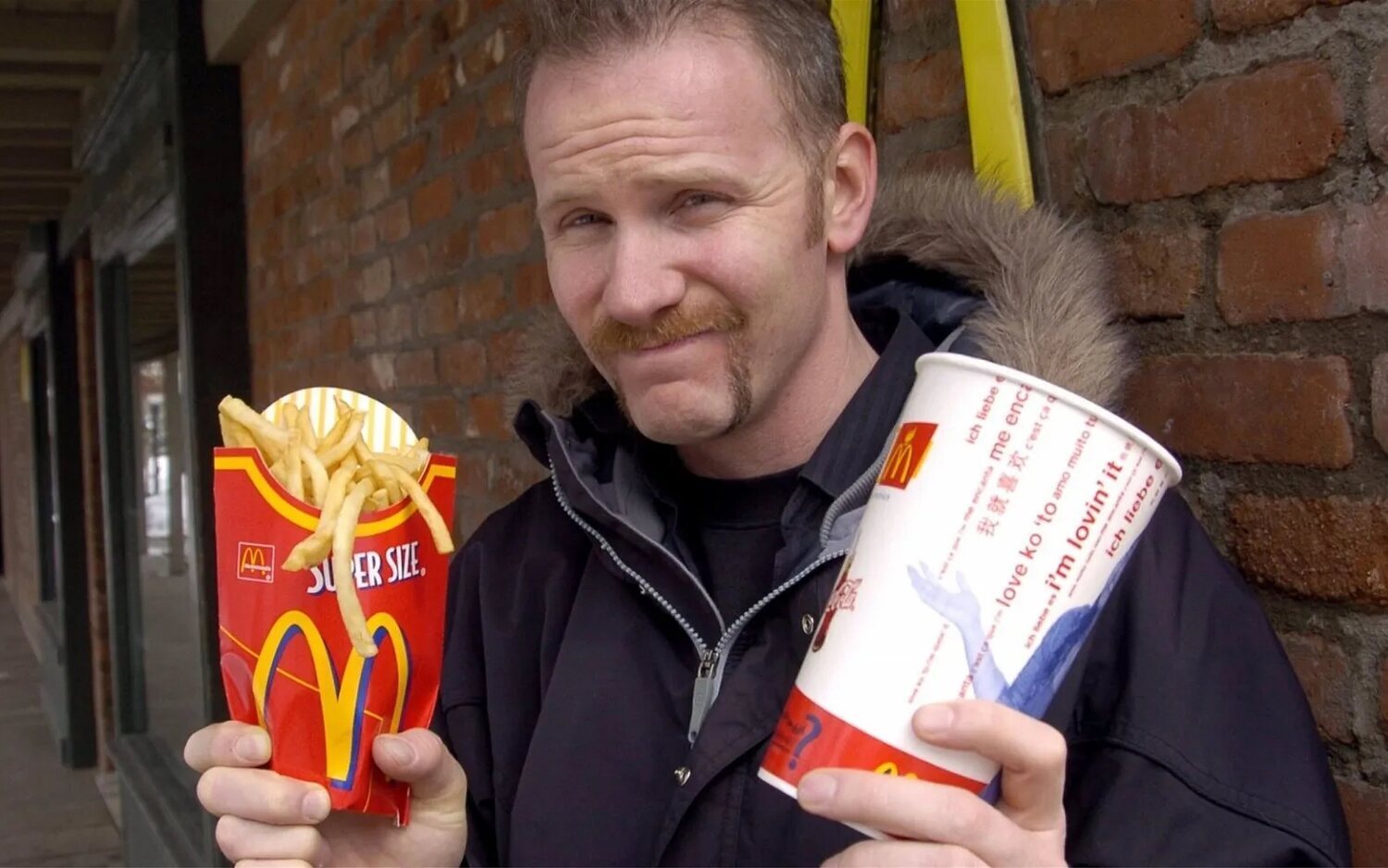 Morgan Spurlock en 'Super Size Me'