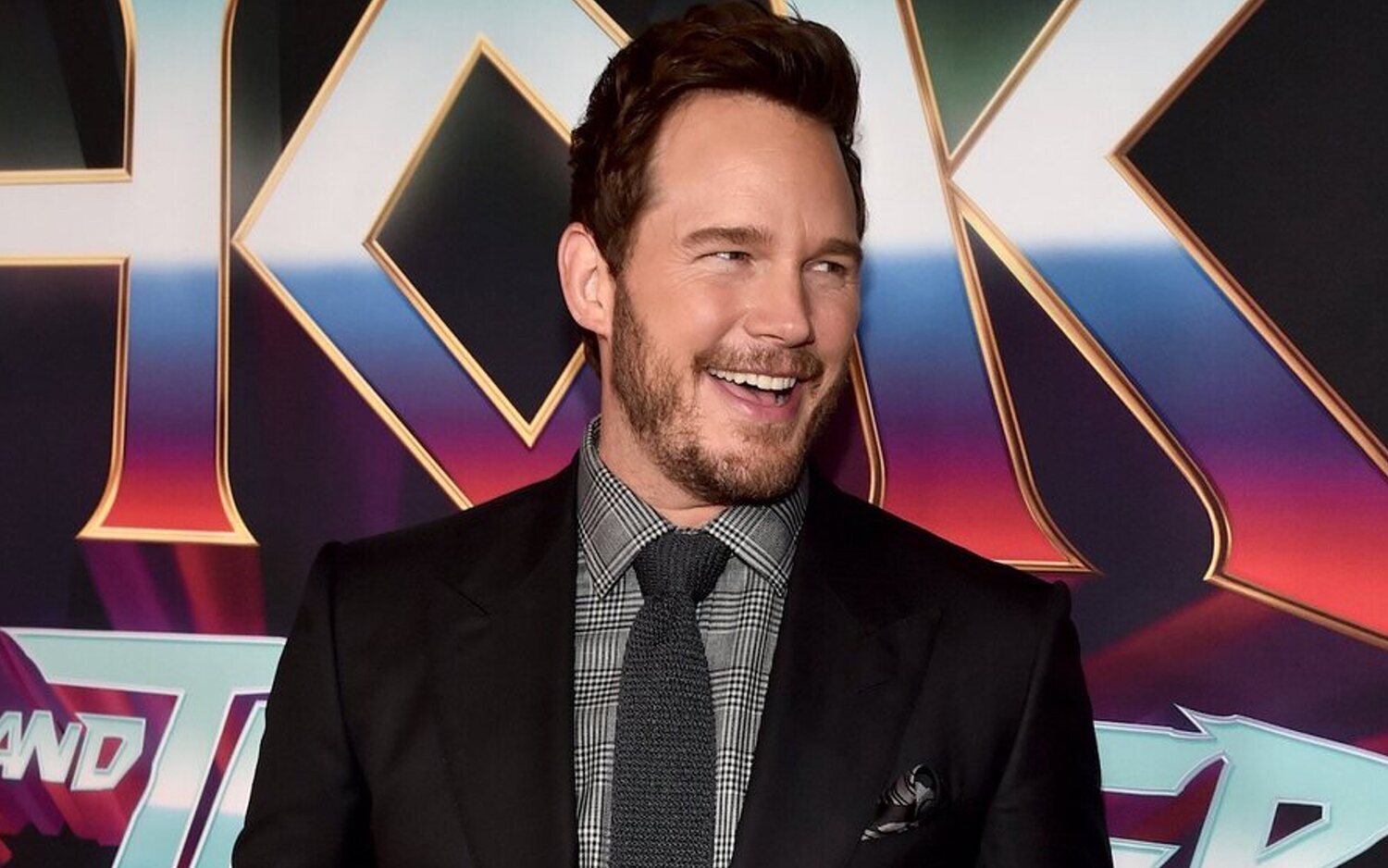 Chris Pratt en la premiere mundial de 'Thor: Love and Thunder'