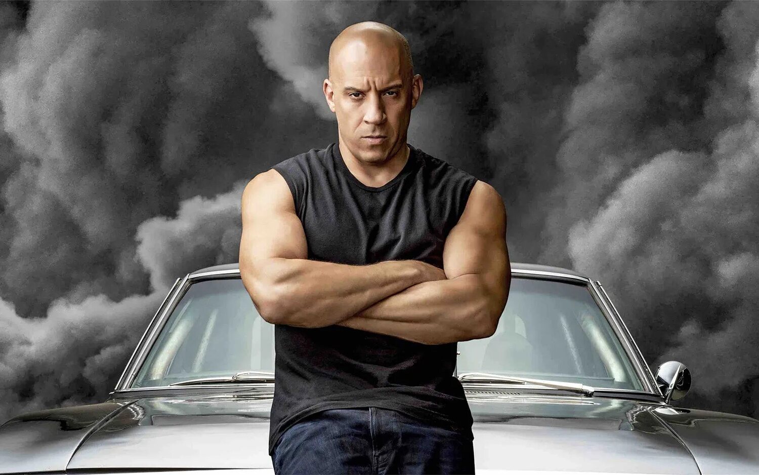 Vin Diesel como Dominic Toretto en la promoción de 'Fast & Furious X'