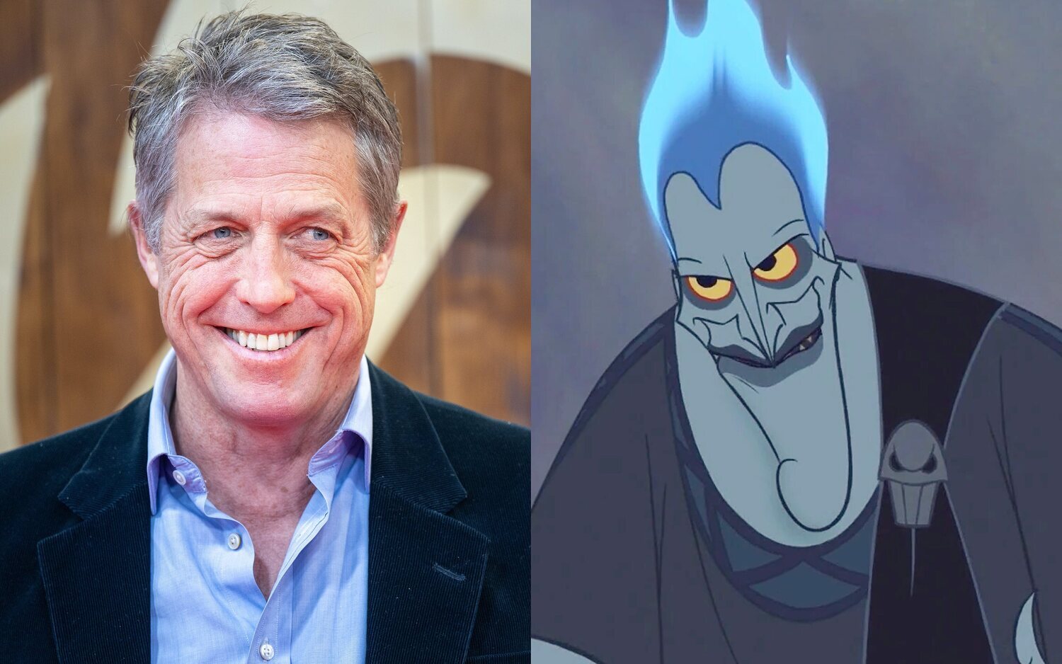 Hugh Grant y Hades, de 'Hércules'