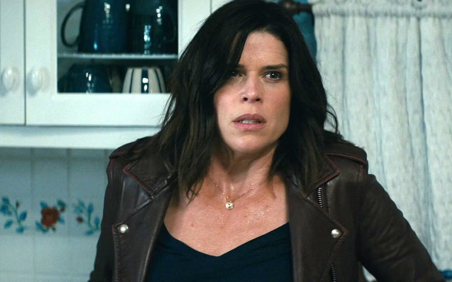 Neve Campbell como Sidney Prescott en 'Scream'