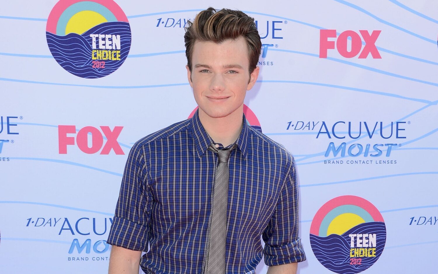 Chris Colfer en los Teen Choice Awards 2012