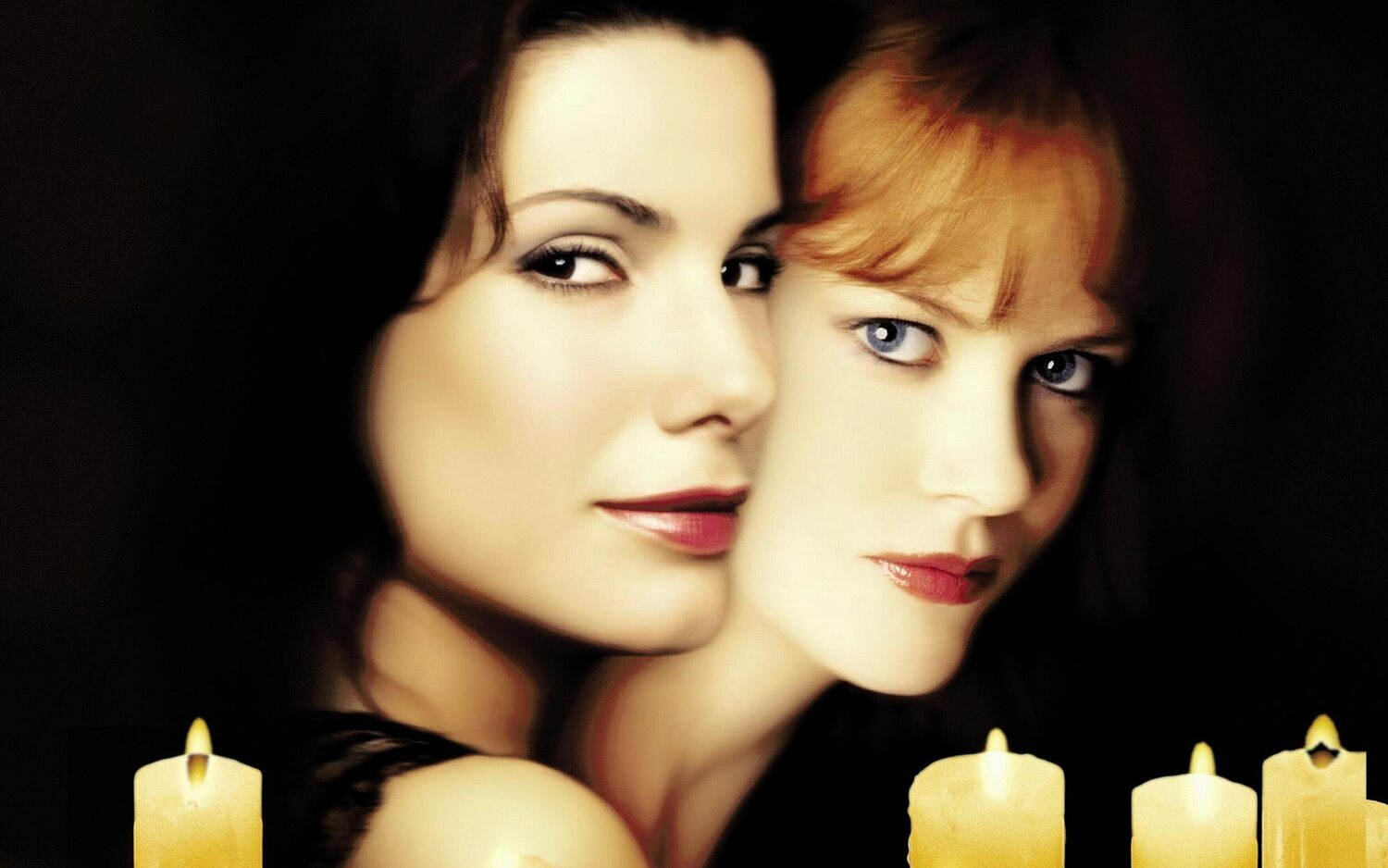 Sandra Bullock y Nicole Kidman en el cartel de 'Prácticamente magia'