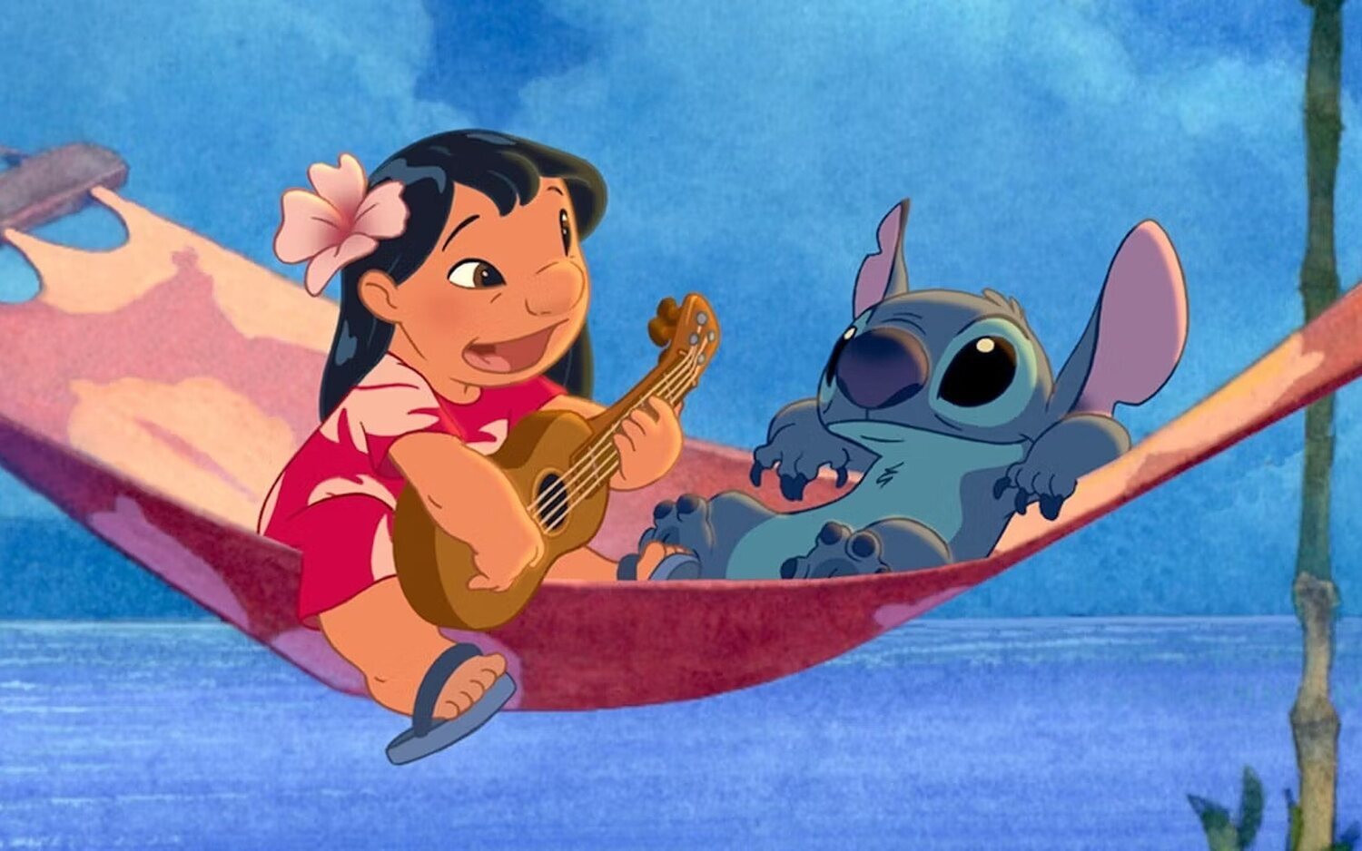 Lilo y Stitch en la película de 2002