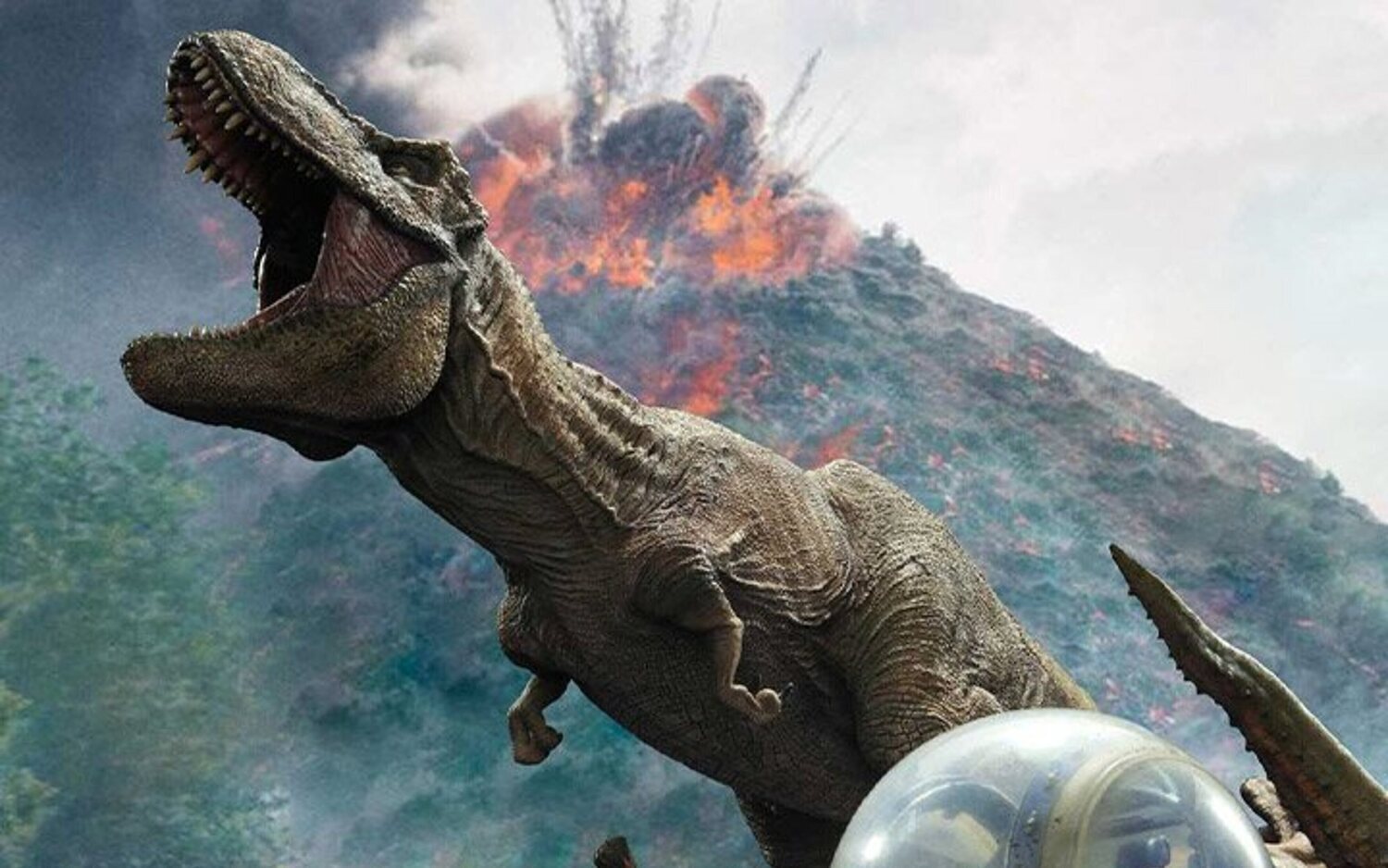 Tyrannosaurus rex en 'Jurassic World: El reino caído'