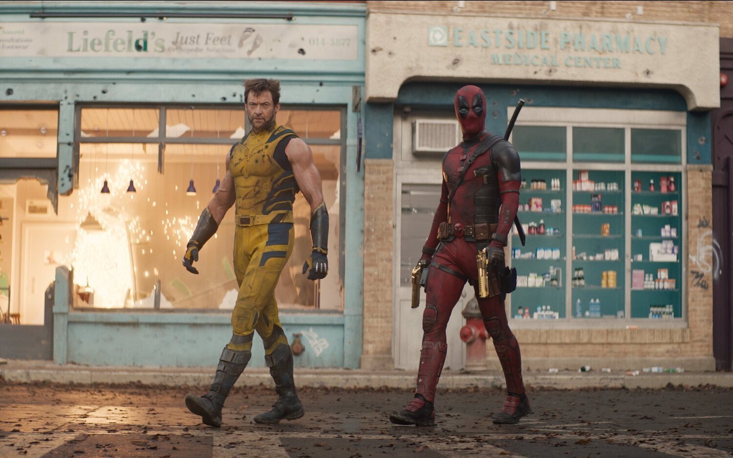 Deadpool y Lobezno en su nueva película