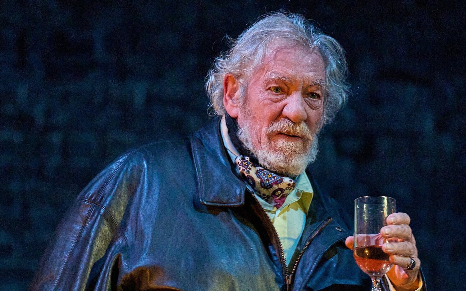 Ian McKellen como Falstaff en 'Player-Kings'