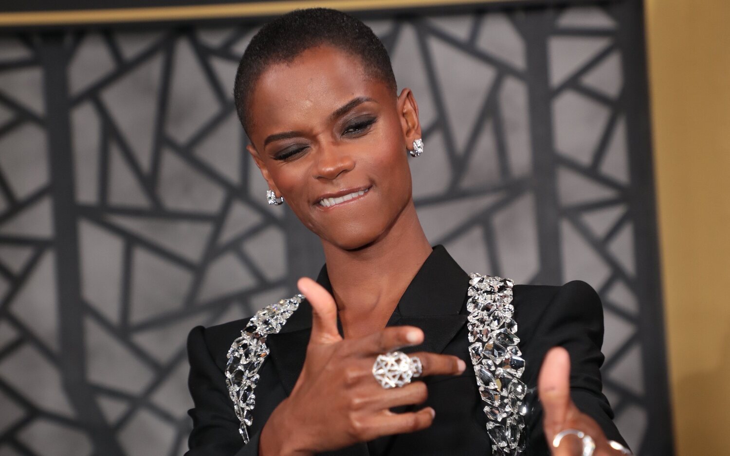 Letitia Wright en la premiere de 'Black Panther: Wakanda Forever'