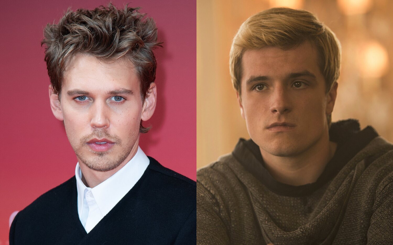 Austin Butler y Josh Hutcherson en 'Los Juegos del Hambre'