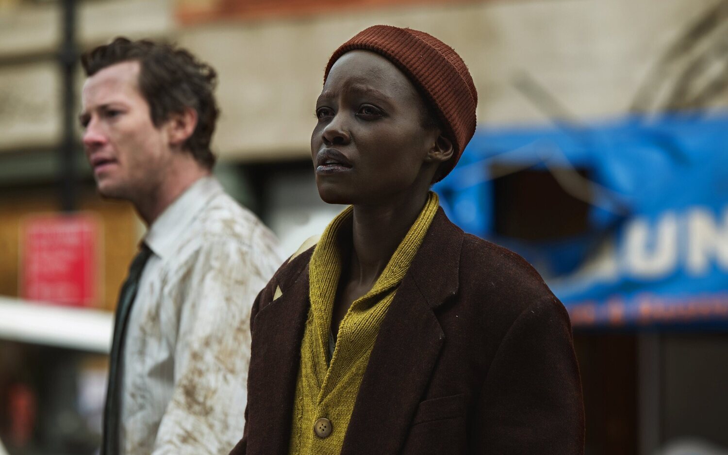 Joseph Quinn y Lupita Nyong'o, protagonistas de 'Un lugar tranquilo: Día 1'