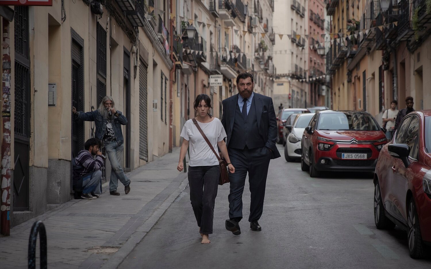 Vicky Luengo y Hovik Keuchkerian en 'Reina Roja'