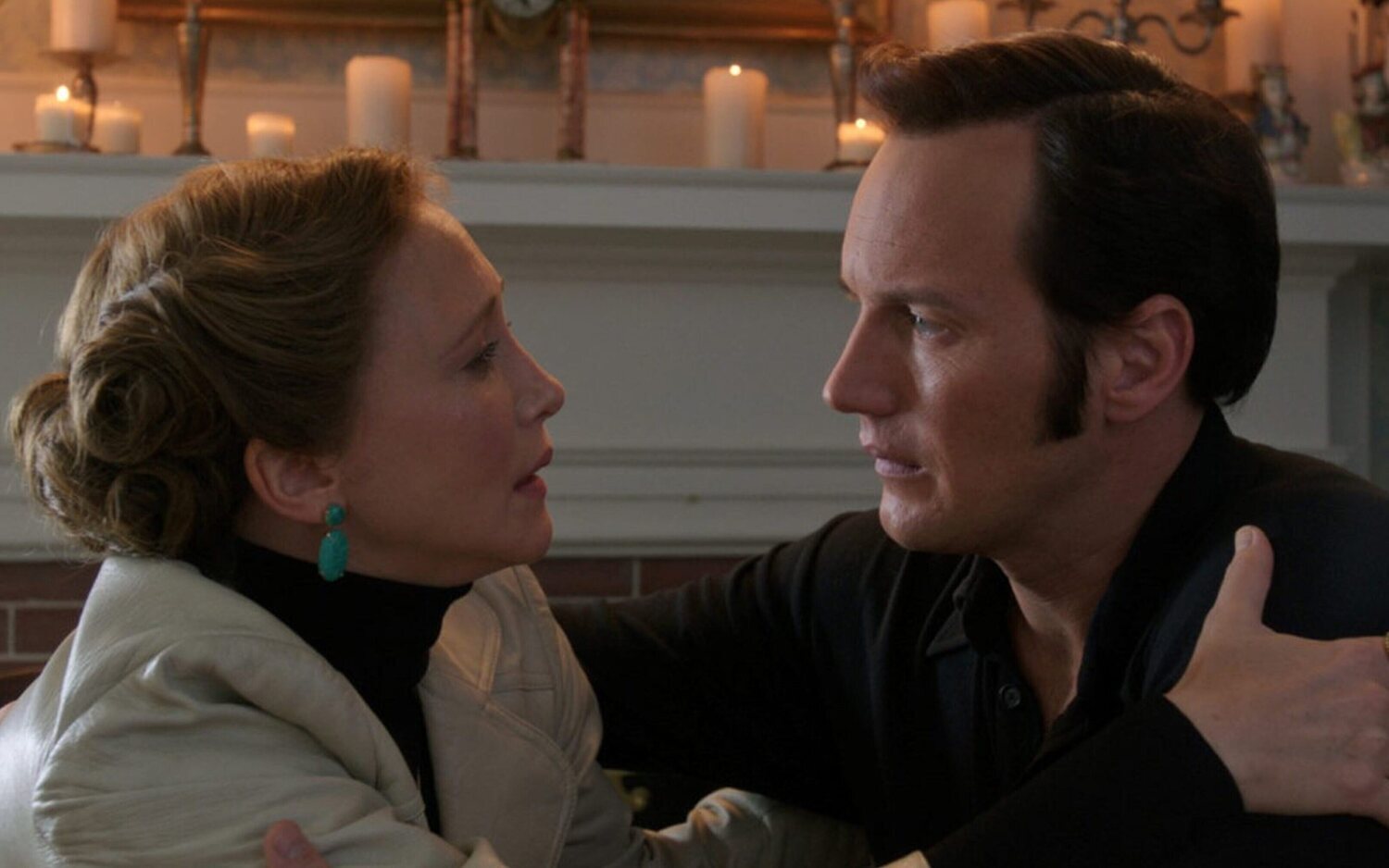 Vera Farmiga y Patrick Wilson en 'Expediente Warren'