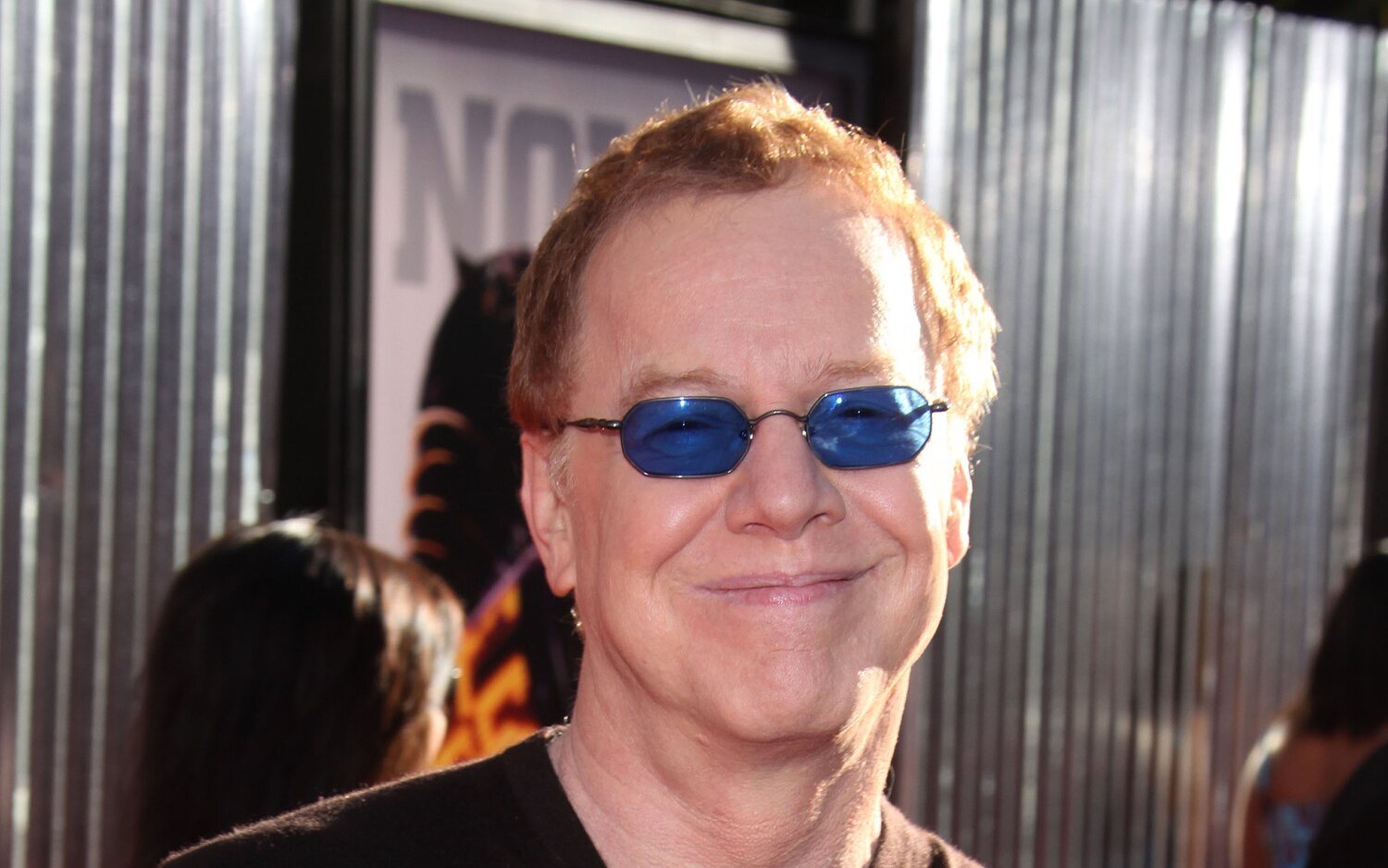 Danny Elfman en la premiére de 'Acero puro'