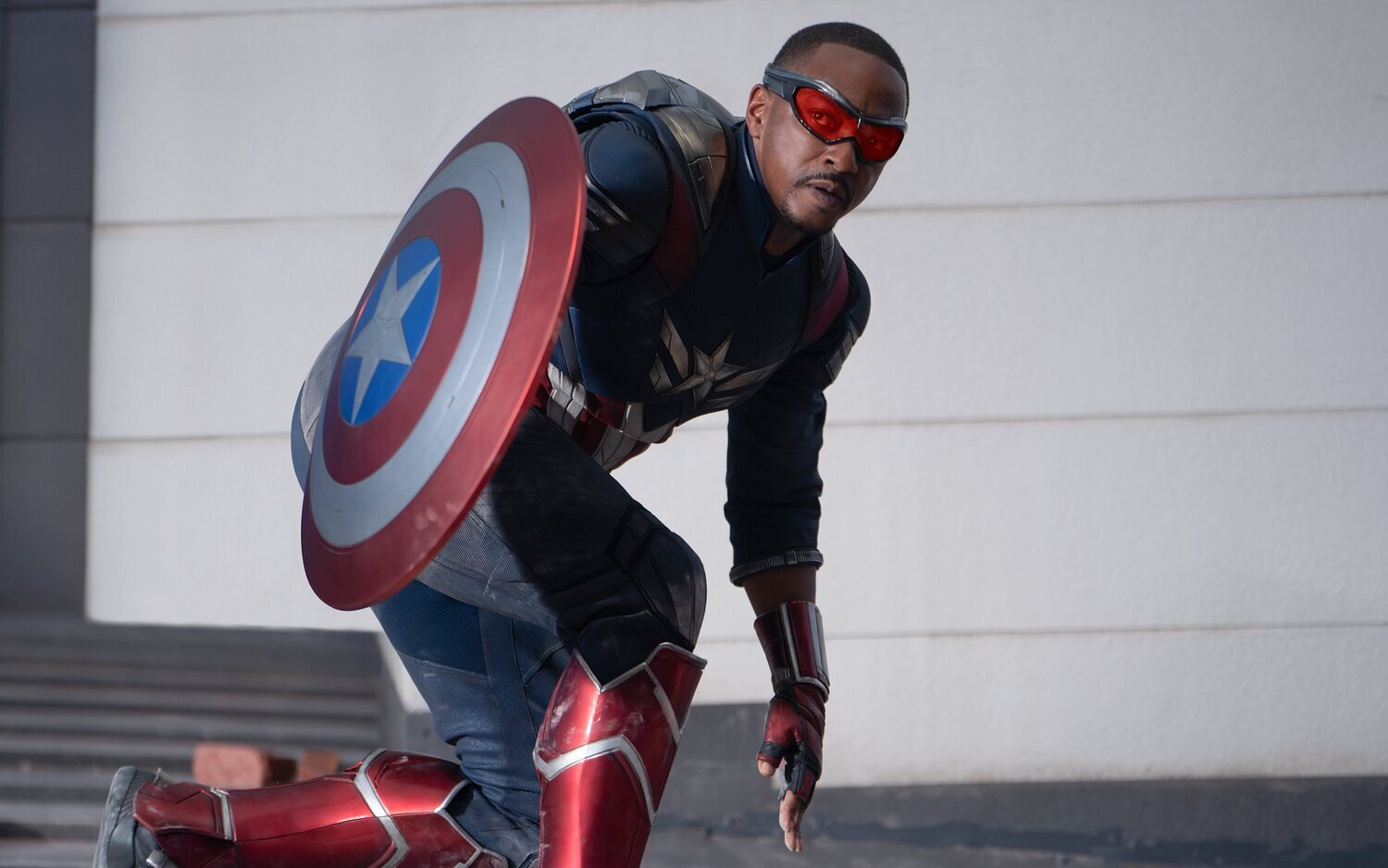 Sam Wilson como Capitán América en 'Captain America: Brave New World'