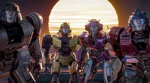 El elenco de 'Transformers One' presenta un nuevo clip de la película cargado de persecuciones y acción