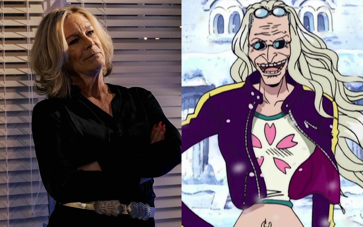 Jamie Lee Curtis no será la doctora Kureha en 'One Piece'