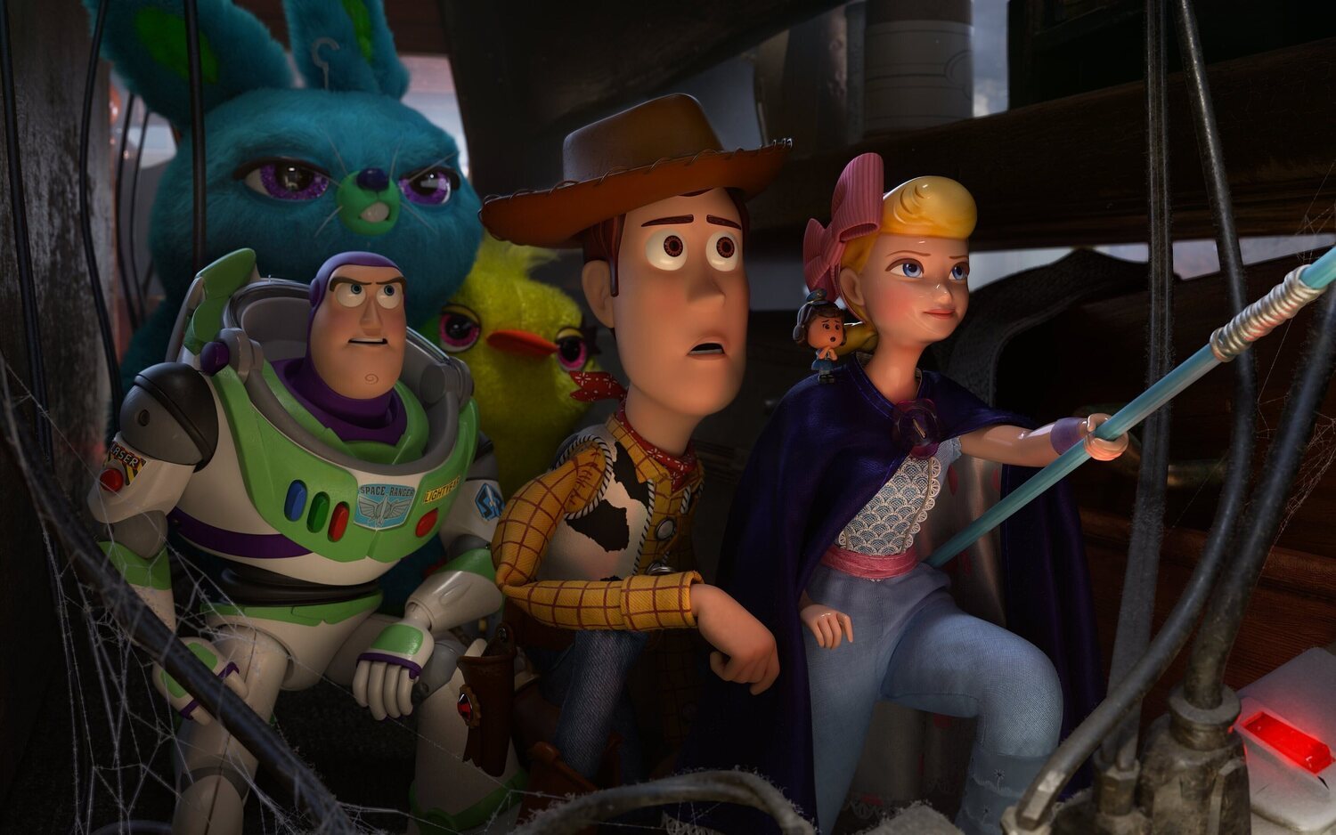 Woody y sus amigos en 'Toy Story 4'