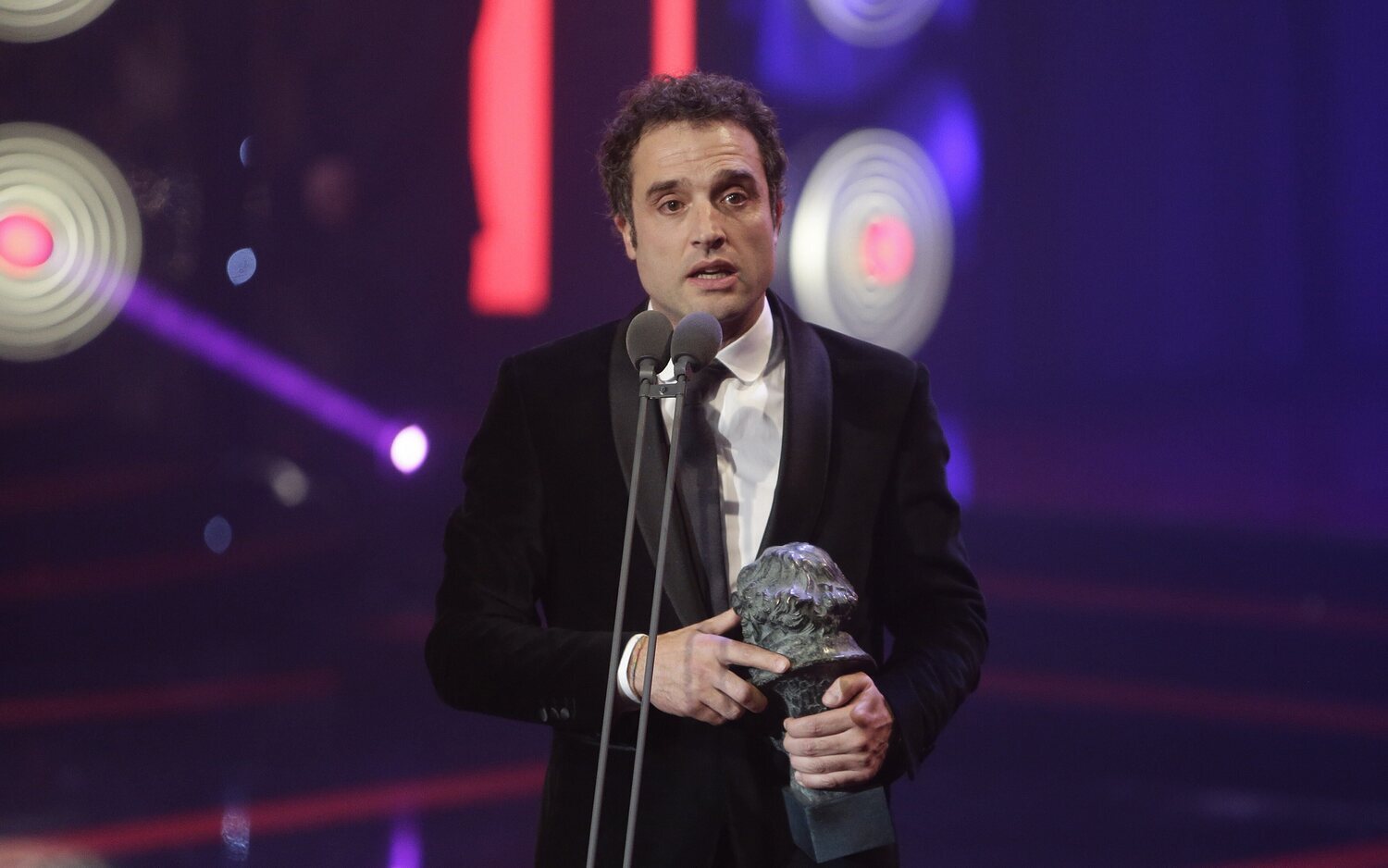 Daniel Guzmán en los Premios Goya 2016