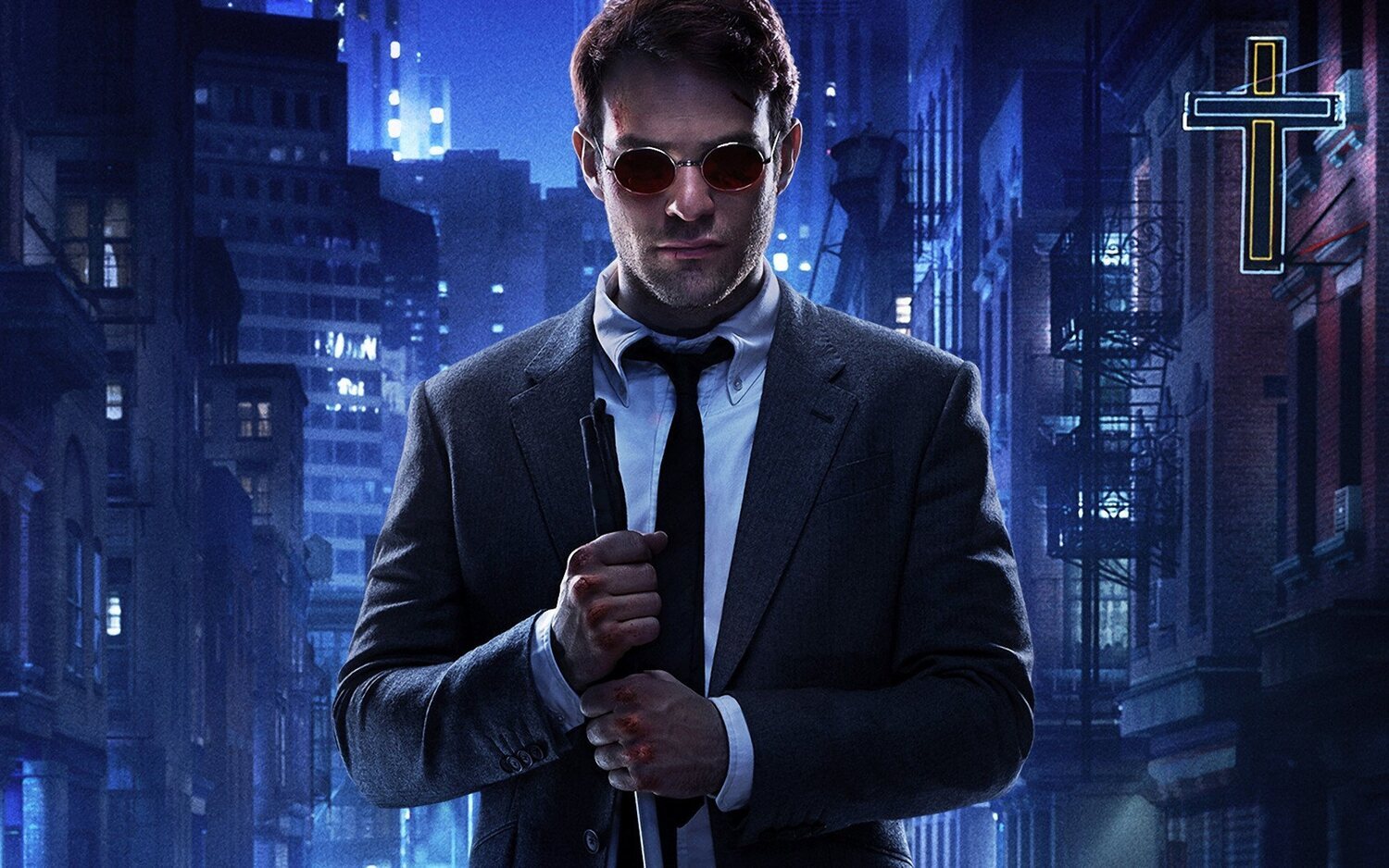 Charlie Cox como Matt Murdock en 'Daredevil'