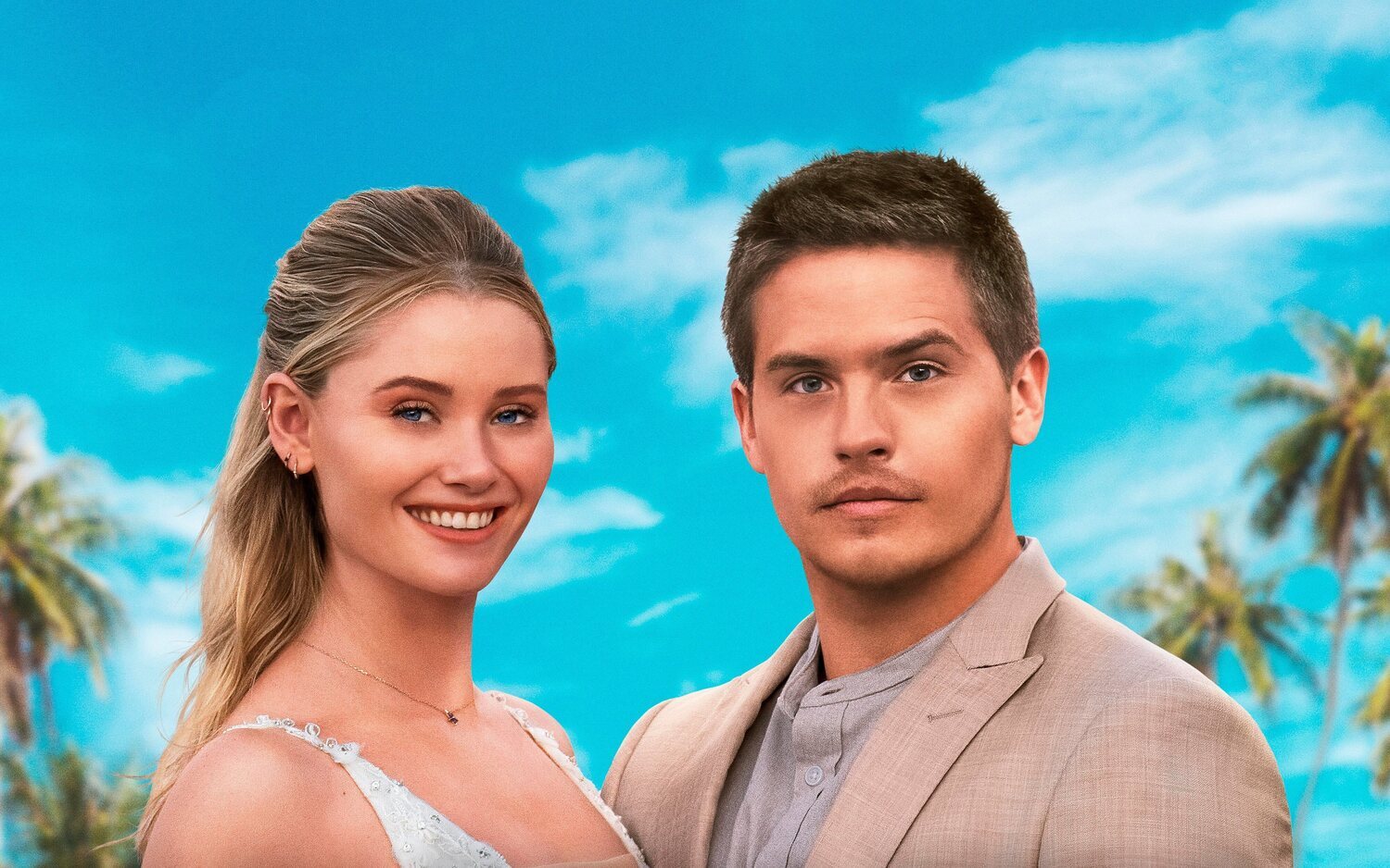 Virginia Gardner y Dylan Sprouse en 'Un desastre es para siempre'