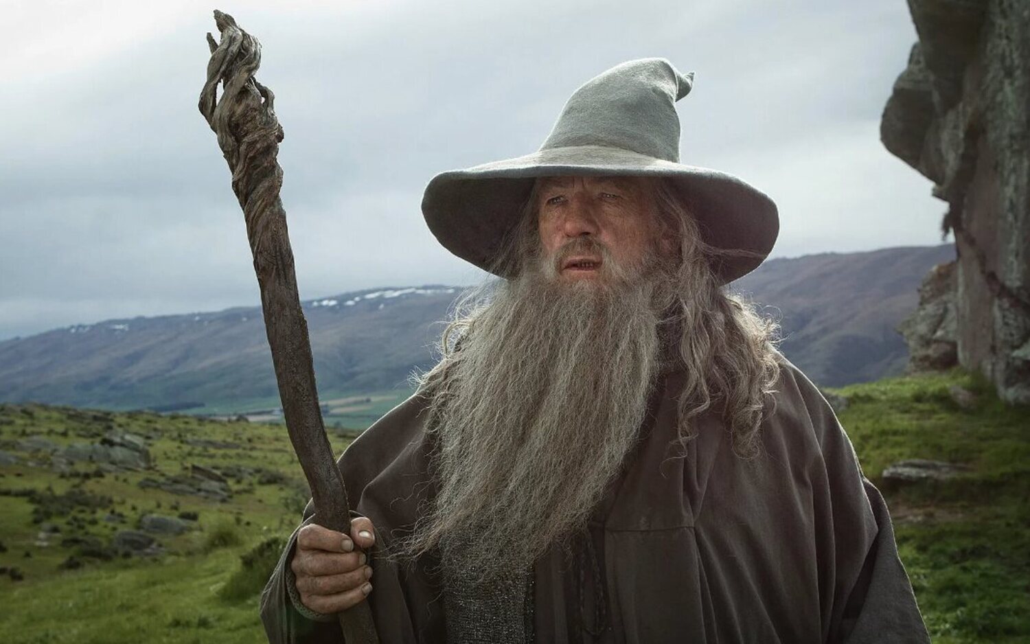 Ian McKellen como Gandalf