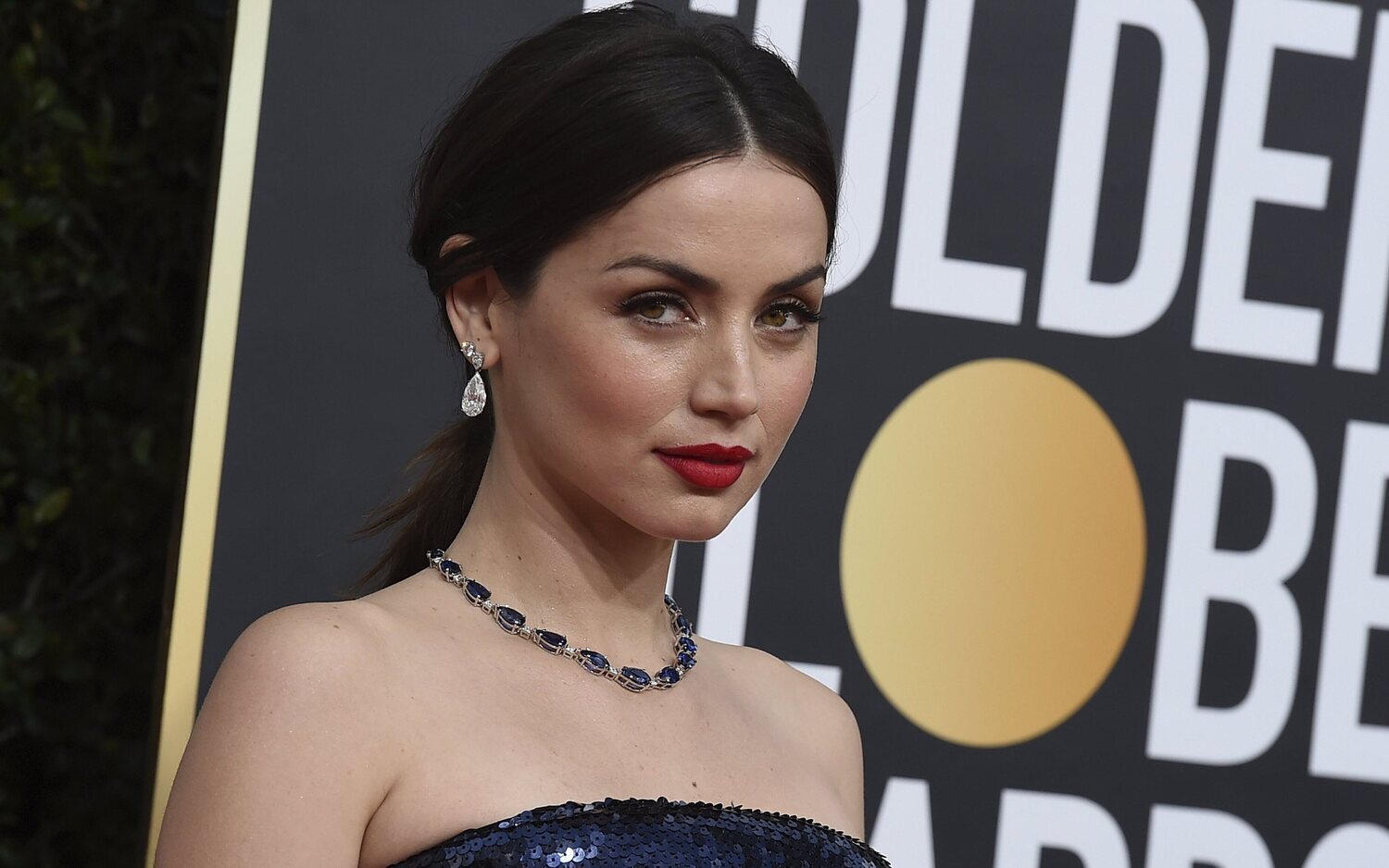 Ana de Armas en los Globos de Oro