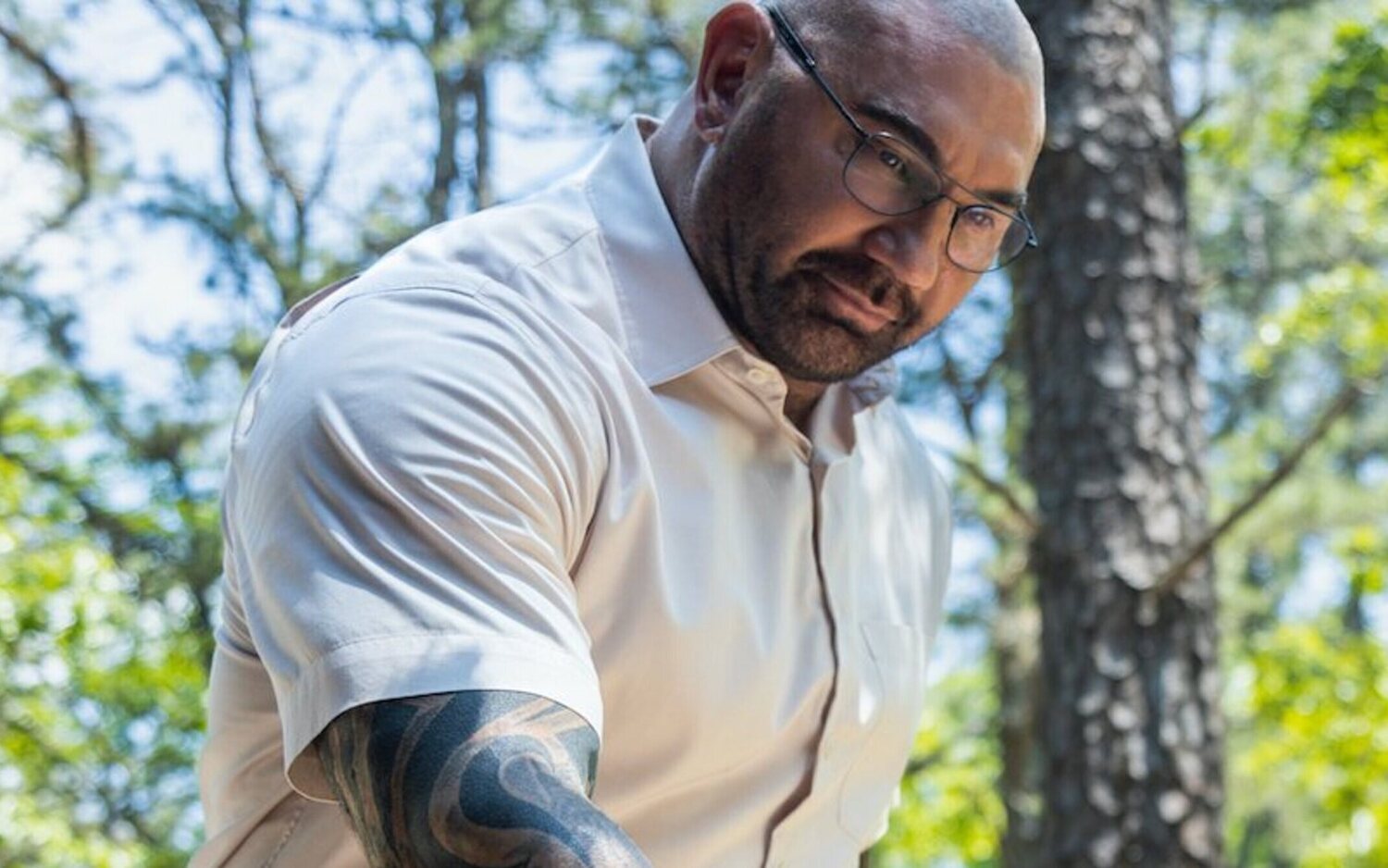 Dave Bautista en 'Llaman a la puerta'