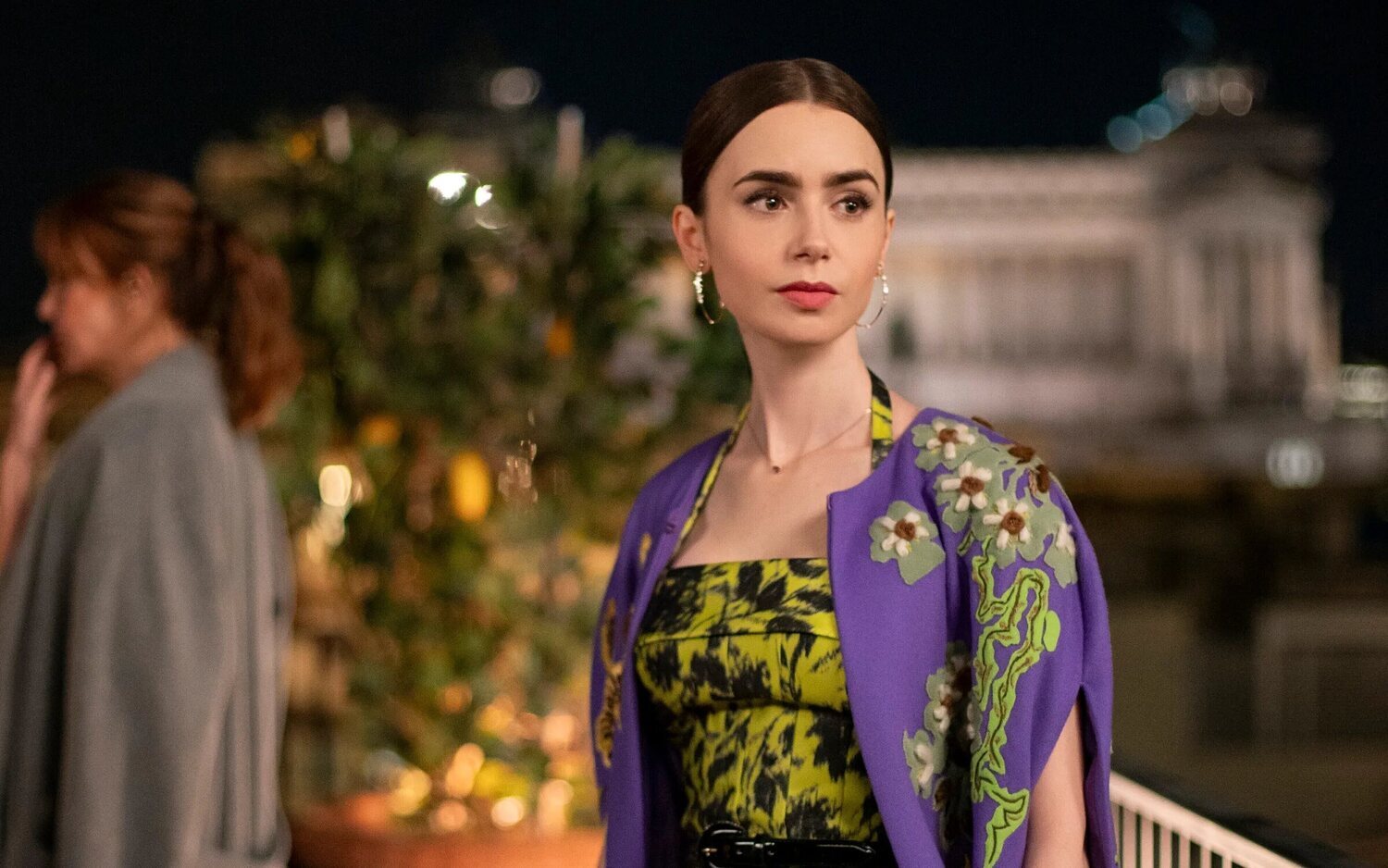 Lily Collins, protagonista de 'Emily en París'