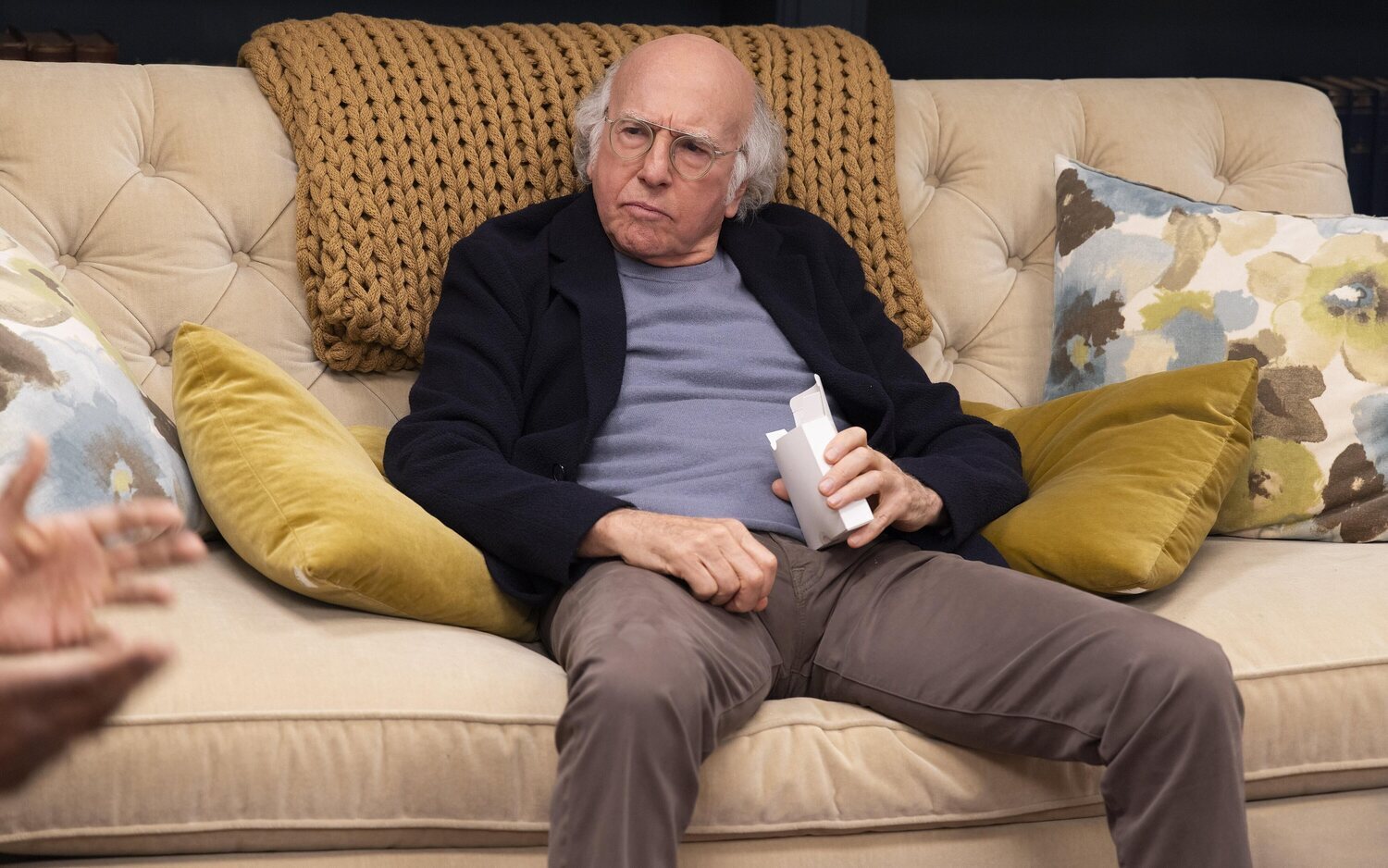 Larry David en 'No Lessons Learned', el episodio final de la serie