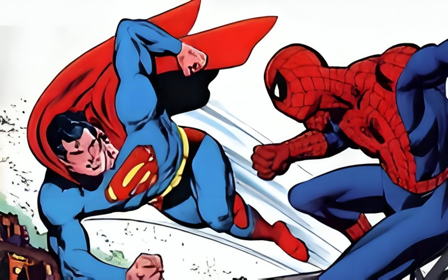 'Supermán vs. el Asombroso Spider-Man' es uno de los cruces entre editoriales más conocidos de Marvel y DC