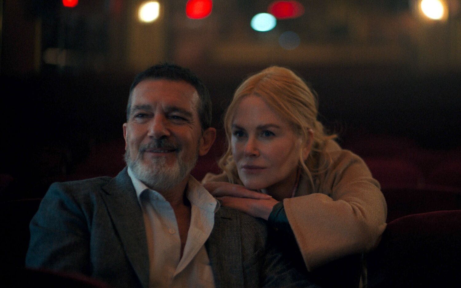 Nicole Kidman y Antonio Banderas en 'Babygirl'