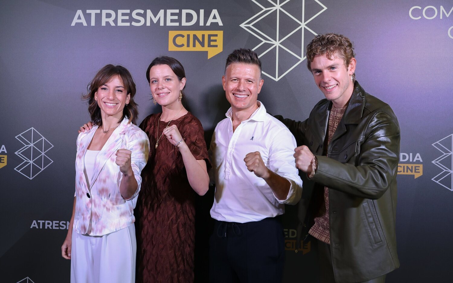 Sandra Sánchez, Andrea Ros, Jesús Del Moral y Patrick Criado, protagonistas de 'Karateka'