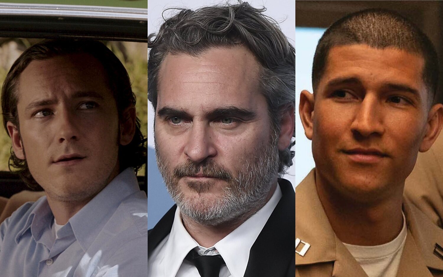 Lewis Pullman, Joaquin Phoenix y Danny Ramirez