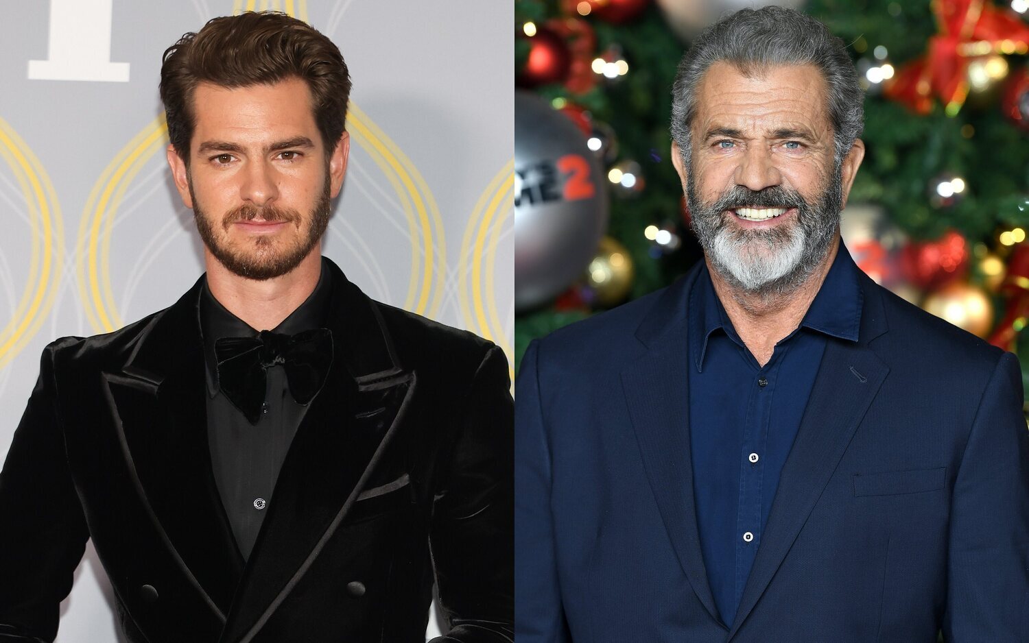 Andrew Garfield y Mel Gibson