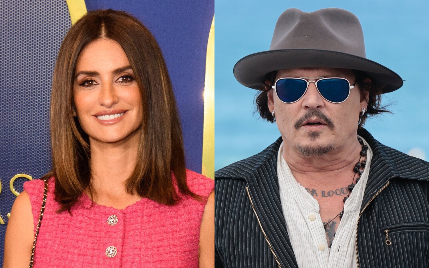 Penélope Cruz y Johnny Depp