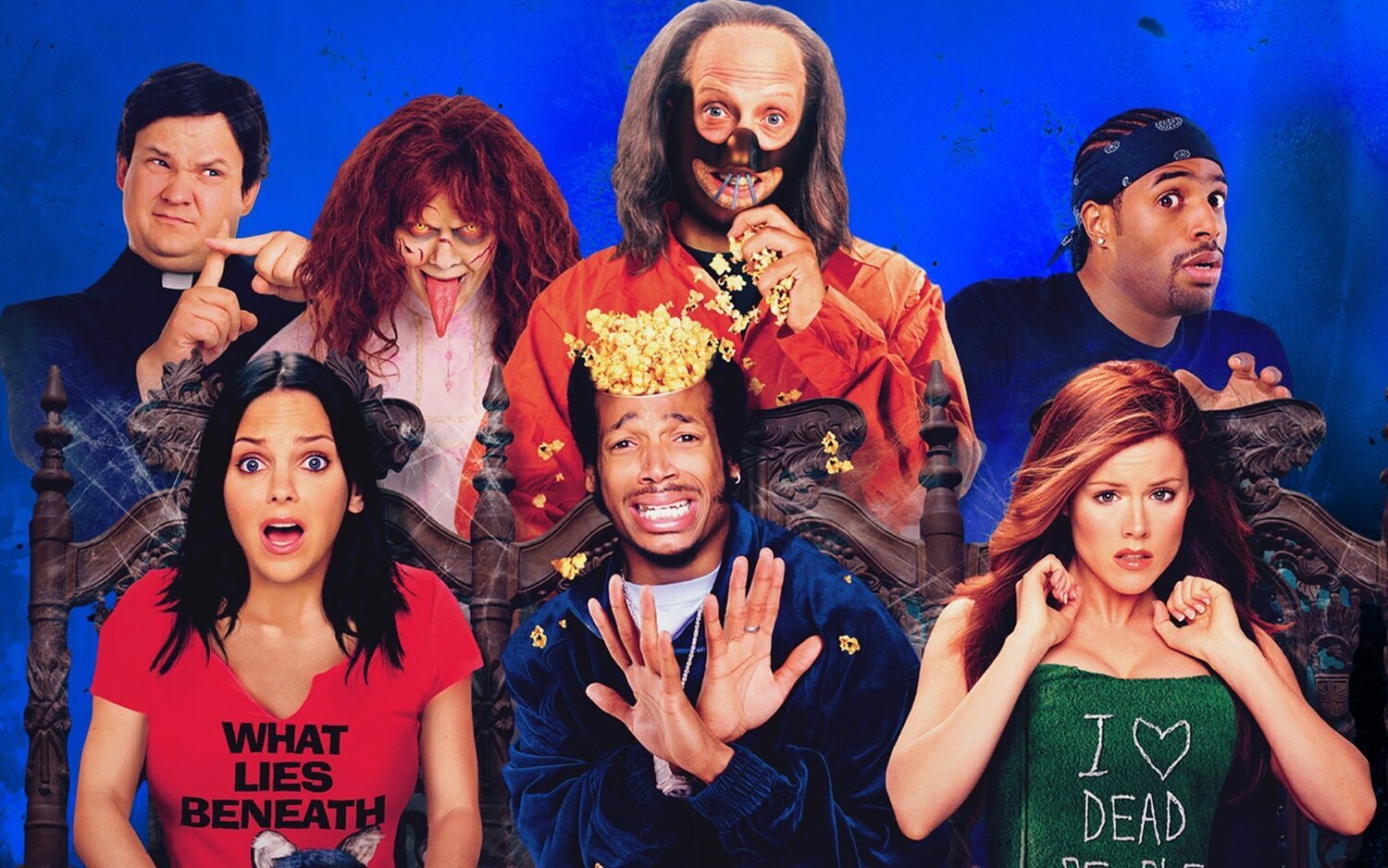 Los protagonistas de 'Scary Movie 2'