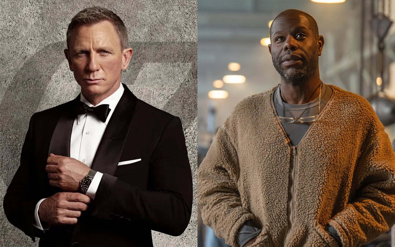 Daniel Craig como James Bond y Steve McQueen