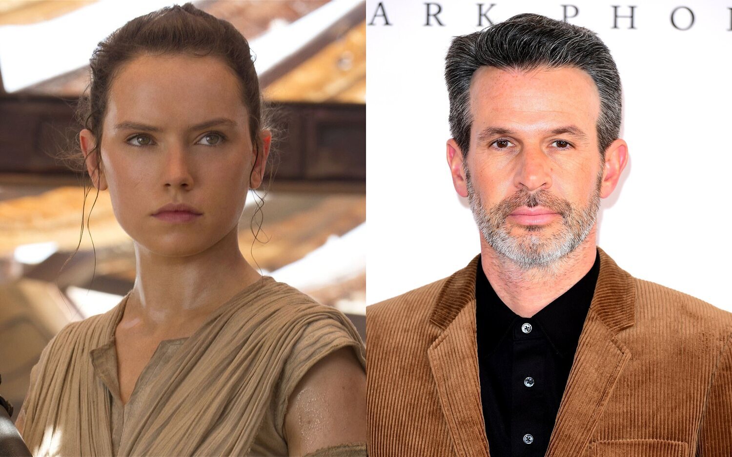 Daisy Ridley en 'Star Wars' y Simon Kinberg