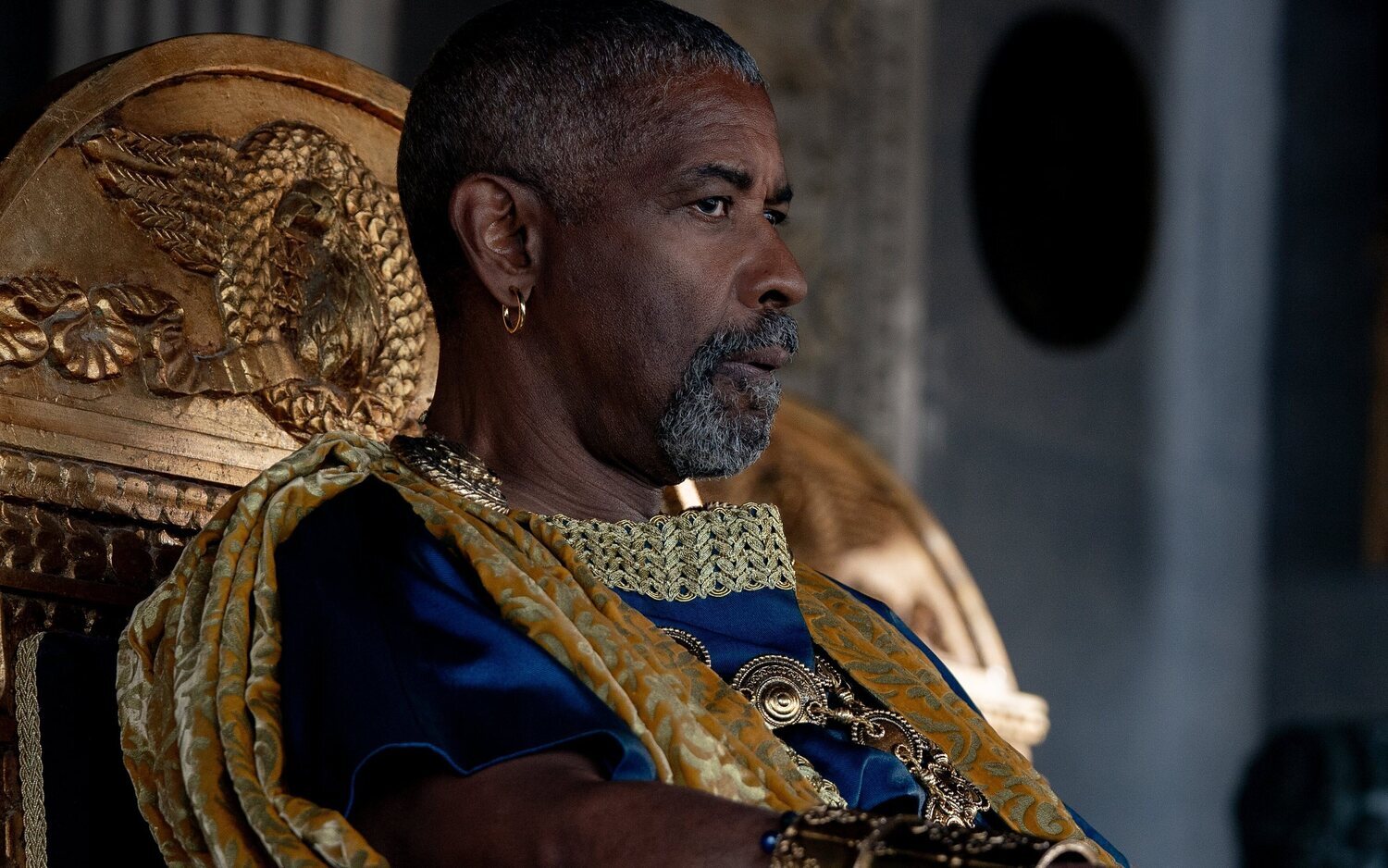 Denzel Washington es Macrino en 'Gladiator II'