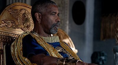 'Gladiator II' tenía un beso gay protagonizado por Denzel Washington, pero cortaron la escena