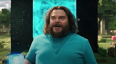 'Una película de Minecraft': Jack Black lucha contra un Zombi en el primer tráiler del live-action del videojuego